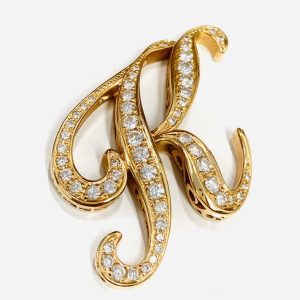 K18 メレダイヤモンド1.16ct付き ネックレストップ